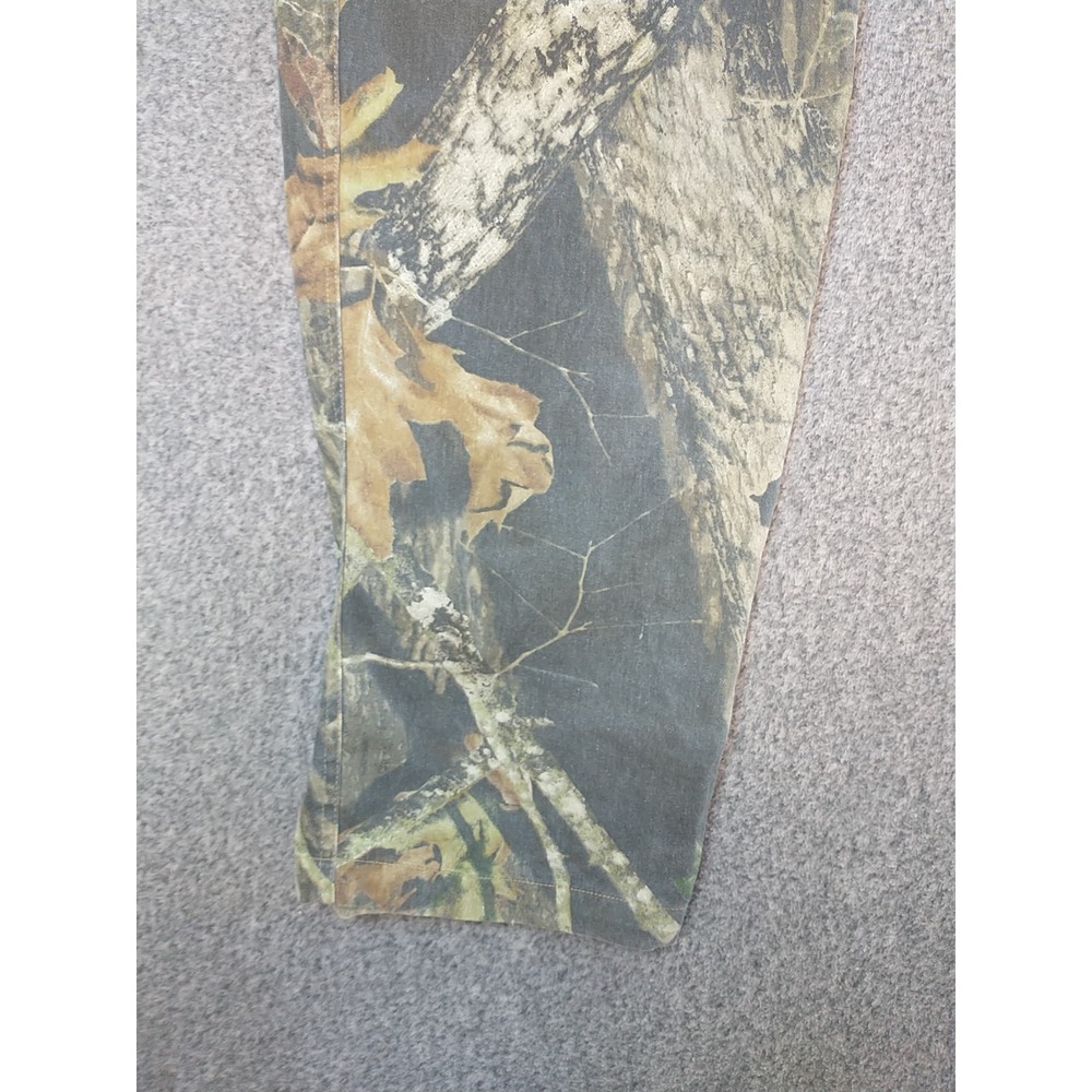 Mossy Oak Apparel Explorer Midweight Camo Cargo Pants Mens XL Break-Up Hunting - Picture 7 of 16